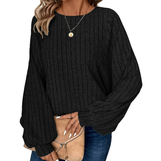 Women's Long Sleeve Oversized Pullover Sweater